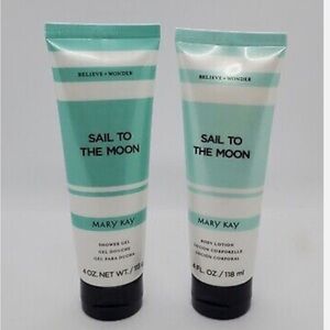 MARY KAY 'Sail To The Moon' 2 Lot Shower Gel & Body Lotion...4 oz Each - NEW